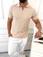 Tişört Nefes Alabilen Terletmez Yumuşak Dokulu T-Shirt Polo Yaka Fermuarlı Likralı Tshirt 1