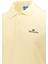 Erkek Polo Yaka Yumuşak Dokulu, Kol Bantlı Sarı T-Shirt 2