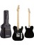 TLX-50BK-30AMP Tele Kasa Maple Klavye 2 Single-Coil 30W Amfili Elektro Gitar 2