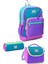 Kids Pembe Pastel Renkli 3’lü Okul Çanta Seti SET0123759 2