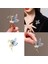 Broş Metal Rozet Melek Kız Taşlı Kanatlı Peri Yaka Kıyafet Şapka Takı Aksesuar Angel Fairy Brooch 4