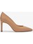 Nuc Kadın Nude Deri Topuklu Ayakkabı 613 27235 Bn Ayk Y24 1