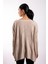 Bej Oversize Çift Cepli Tunik 4