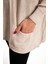 Bej Oversize Çift Cepli Tunik 5