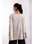 Ekru Oversize Çift Cepli Tunik 2