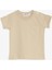 Erkek Bebek Pamuklu Omuzdan Düğmeli Cepli Basic Tshirt 3