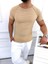 Tişört Örme Triko Tişört Nefes Alabilen Terletmez Slim Fit Dar Kesim T-Shirt 4