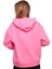 Kapşonlu Kadın Sweatshirt 0150 | Pembe 3