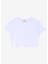 Bisiklet Yaka Düz Beyaz Kadın T-Shirt SPBF4SL-TST5603 1