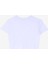 Bisiklet Yaka Düz Beyaz Kadın T-Shirt SPBF4SL-TST5603 2