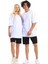 2li Oversize Sevgili Çift Kombini T-Shirt 2