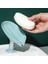 Kısa Gri Stil Yaprak Şekilli Sabun Kutusu Sıhhiye Sabun Tutucu Kutu Banyo Duş Sabun Tutucu Sünger Saklama Tablası Banyo Malzemeleri Banyo Gereçleri (Yurt Dışından) 5