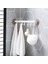 Mavi Stil Duvar Asılı Banyo Rafı Kancalı Havlu Tutucu Paslanmaz Çelik Banyo Düzenleyici - Türkçe (Yurt Dışından) 4