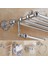 Havlu Halkası 3 Tarzı Saf Kristal Banyo Aksesuar Seti Krom Banyo Dekorasyonu Havlu Askılı Duvara Monte Banyo Aksesuarları Seti Mr - (Yurt Dışından) 3
