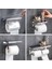 B Tarzı Tuvalet Wc Kağıt Tutucu Cep Telefonu Rafı Havlu Askısı Banyo Aksesuarları Kağıt Tutucu (Yurt Dışından) 5