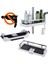 Stil 8-Abs Stili Ayarlanabilir Banyo Direği Duş Rafı Duş Sepeti Organizer Duş Başlığı Standı Sabun Şampuan Depolama Rafı Kaldırma Çubuğu Duş Tepsisi (Yurt Dışından) 3