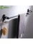 Çift Sabunlu Ağ Stili Langyo 55CM Mat Siyah Banyo Havlu Askısı Banyo Aksesuarları Delikli Banyo Aksesuarları Kolay Kurulum (Yurt Dışından) 4