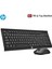 Hp KM100 Kablolu Klavye Mouse Set Kurulumu Kolay Tak Çalıştır Modern Tasarım Türkçe Q Klavye 3