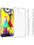 Samsung Galaxy M31 Köşe Korumalı Şeffaf Jelly Premium Silikon Kılıf 1