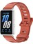Samsung Galaxy Fit 3 İçin Düz Delikli Silikon Kayış (Yurt Dışından) 1