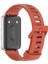 Samsung Galaxy Fit 3 İçin Düz Delikli Silikon Kayış (Yurt Dışından) 3
