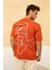 Erkek Super Mario Ön ve Arka Baskılı Bisiklet Yaka T-Shirt 5