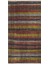 Anadolu El Dokuma Kahve Multı Rengi Vintage Kilim 1