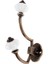 1 Adet Antika Bronz Kapı Askılığı Kanca Banyo Duvar Askısı Şapkalar Çanta Anahtarlık Alaşım Kanca Ceket Duvar Kanca Vidalar ile 125*95MM (Yurt Dışından) 4