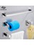 Tek Havluluk Stili Banyo Donanım Seti Krom Havlu Askılığı Rafı Askı Rafı Rulo Raf Diş Fırçası Tutucu Banyo Aksesuarları (Yurt Dışından) 3