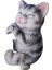 Asılı Heykeli I ve Hugger Heykel Gri Kitty (Yurt Dışından) 3