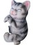 Asılı Heykeli I ve Hugger Heykel Gri Kitty (Yurt Dışından) 5