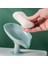 Yeşil Stil 1 Adet Banyo Sabun Kutusu Yaprak Tasarımlı Sabunluk Ücretsiz Delikli Emme Kupası Sabun Rafı (Yurt Dışından) 5