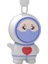 Aşk Melek Hemşire Küçük Fan Karikatür Mini USB Taşınabilir Öğrenci Halter Bladeless Fan (Yurt Dışından) 1