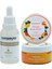 Eşitleyici Aydınlatıcı Arbutin Serum ve Nemlendirici Mango Body Butter Vücut Peeling Cilt Bakım Seti 1