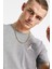 Jordan Jumpman Air Unisex Gray Tee Jordan Nakış Logolu Tişört Gri 3