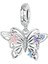 Pendant Charm Çiçek Kelebek Kadınlar Için Karşılaştırılmış Farklı Bileklikler ve Kolye 925 Gümüş (Yurt Dışından) 1