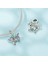 Pendant Charm Çiçek Kelebek Kadınlar Için Karşılaştırılmış Farklı Bileklikler ve Kolye 925 Gümüş (Yurt Dışından) 2