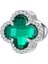 Pendant Charm Dört Leaf Clover Kadınlar Için Karşılaştırılmış Farklı Bileklikler ve Kolye 925 Gümüş (Yurt Dışından) 1