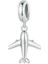 Pendant Charm Mini Airplane Kadınlar Için Karşılaştırılmış Farklı Bileklikler ve Kolye 925 Gümüş (Yurt Dışından) 1