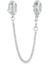 Pendant Charm Star And Moon Safety Chain Kadınlar Için Karşılaştırılmış Farklı Bileklikler ve Kolye 925 Gümüş (Yurt Dışından) 1
