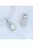Pendant Charm Açık Buğun Kadınlar Için Karşılaştırılmış Farklı Bileklikler ve Kolye 925 Gümüş (Yurt Dışından) 4