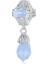 Pendant Charm Mid-Center Moderm Pendant Kadınlar Için Karşılaştırılmış Farklı Bileklikler ve Kolye 925 Gümüş (Yurt Dışından) 1