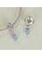 Pendant Charm Mid-Center Moderm Pendant Kadınlar Için Karşılaştırılmış Farklı Bileklikler ve Kolye 925 Gümüş (Yurt Dışından) 2