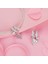 Pendant Charm Paper Airplane Love Letter Kadınlar Için Karşılaştırılmış Farklı Bileklikler ve Kolye 925 Gümüş (Yurt Dışından) 2