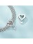 Pendant Charm Sonsuza Dek Kalp Klip Ayıları Kadınlar Için Karşılaştırılmış Farklı Bileklikler ve Kolye 925 Gümüş (Yurt Dışından) 2