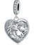 Pendant Charm Anne ve Kızı Pendant Kadınlar Için Karşılaştırılmış Farklı Bileklikler ve Kolye 925 Gümüş (Yurt Dışından) 1