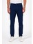 - Erkek Lacivert Likralı Slim Fit Chino Pantolon 4