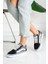Dama Desenli Siyah Beyaz Günlük Unisex (Kadın/Erkek) Sneaker 3