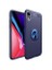 iPhone Xr Ultra Koruma Sağlayan Stant Özellikli Yüzüklü Ravel Silikon Kılıf 1