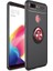 Oppo Ax7 Ultra Koruma Sağlayan Stant Özellikli Yüzüklü Ravel Silikon Kılıf 1